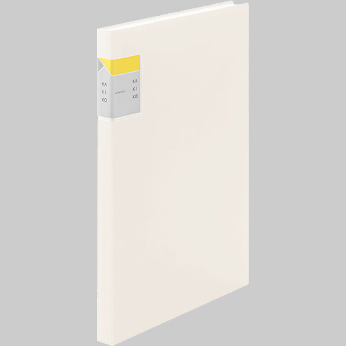 ｸﾘｱｰﾌｧｲﾙ ｶｷｺ A4ﾀﾃ 40ﾎﾟｹｯﾄ 背幅20mm 白 1冊画像