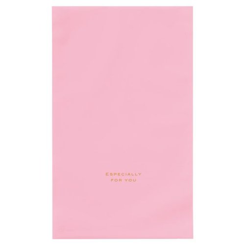 ラッピング用品 梨地バッグピンク-SS(50枚) ヘッズ画像