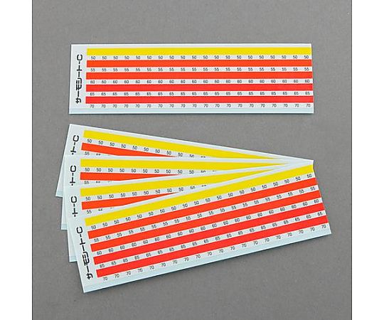 50, 55, 60, 65, 70℃示温材(ｻｰﾓｼｰﾄ/100枚画像