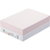 αｴｺｶﾗｰﾍﾟｰﾊﾟｰII A4 ﾗｲﾄﾋﾟﾝｸ 1冊(500枚)