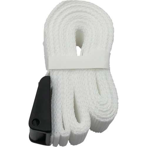 ﾍﾞﾙﾄ 結束ﾍﾞﾙﾄ(ﾊﾞｯｸﾙ) 25mm巾×3m ﾎﾜｲﾄ 1本画像