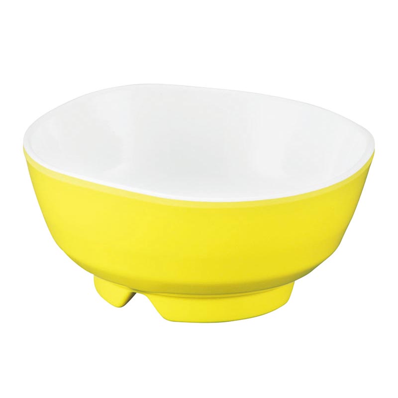 メラミン食器 パズルコバチ プチコバチ CH-26 レモンホワイト(LEW) 台和画像