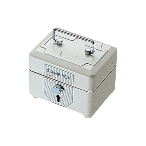 スチール印箱（鍵付）　豆画像