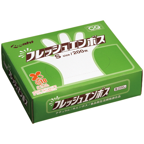 ﾌﾚｯｼｭｴﾝﾎﾞｽ(ﾊﾞｲｵﾏｽ) S 外ｴﾝﾎﾞｽ ﾅﾁｭﾗﾙ 1箱(200枚)画像