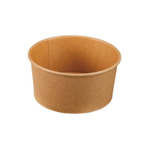 どんぶり容器 パックスタイル 未晒 クラフト カップ 浅型 1000mL 本体