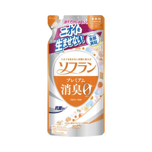 ソフランプレミアム消臭アロマソープ替４２０ｍｌ×４画像
