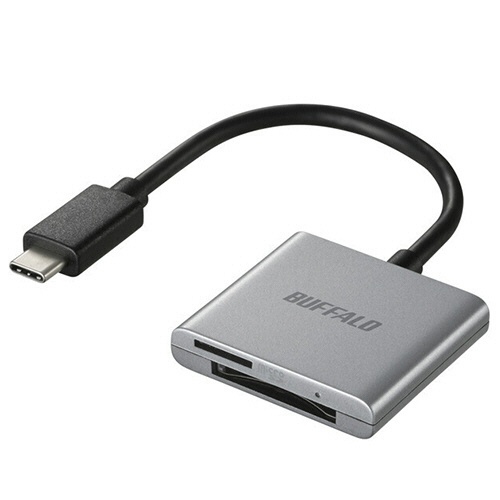 USB3.2 Gen1 Type-Cｶｰﾄﾞﾘｰﾀﾞｰ ｼﾙﾊﾞｰ 1個画像