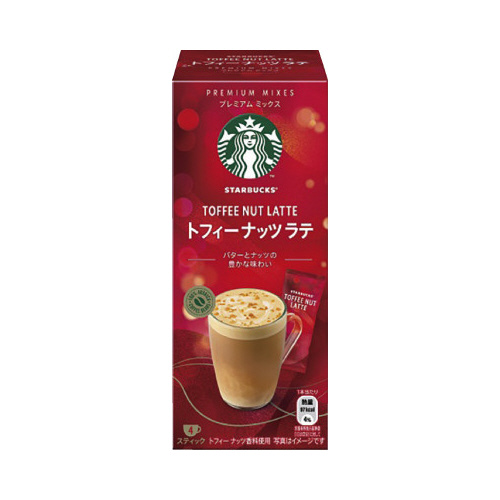 スターバックスプレミアムミックストフィーナッツ４Ｐ画像