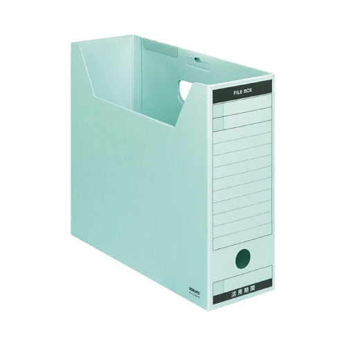 ファイルボックス　Ｂタイプフタ付　Ａ４横　青画像