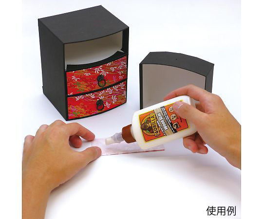 ゴリラ ウッドグルー 木工用強力接着剤 118mL パッケージ全体が斜めから見える状態
