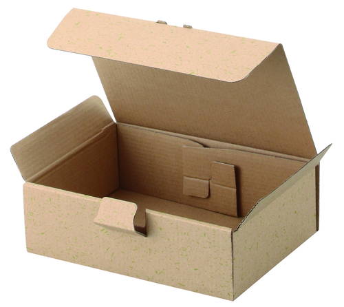 ギフトボックス（ブラウン・エンボス・270×190×高75mm）画像