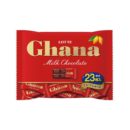 ロッテガーナミルク袋９２ｇ画像