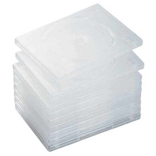 DVDﾄｰﾙｹｰｽ 2枚収納 ｸﾘｱ 1ﾊﾟｯｸ(10枚)画像