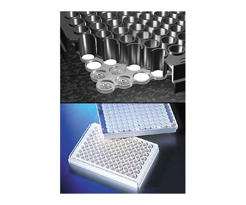 フィルタープレート96ウェルグラスファイバー厚さ0.66mm 非滅菌 1ケース（10個×5パック入）画像
