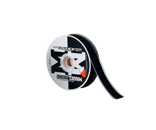 粘着剤付き面ファスナー マジクロボンド(R) 黒 A面（オス）画像