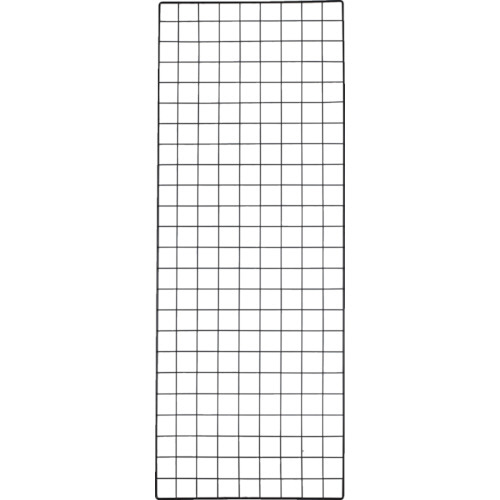 棚用ディスプレイネット　金具付　450×1200　黒　1枚画像