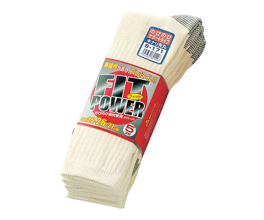 フィットパワー　キナリ　先丸　5足組画像