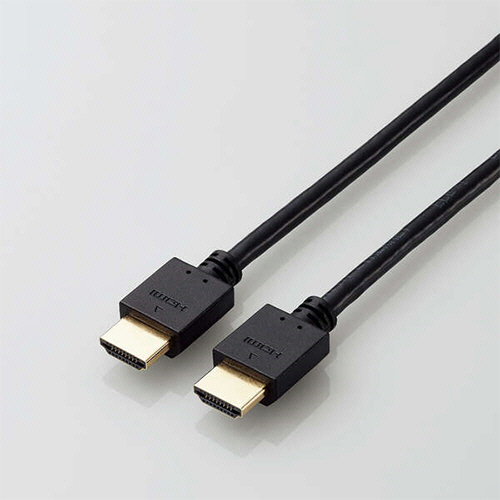 HDMIケーブル(High　Speed　HDMI)　3.0m　ブラック　RoHS指令準拠(10物質)　1本
