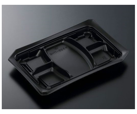 惣菜容器 CTゆう 25-17H2 BK 身 600枚画像