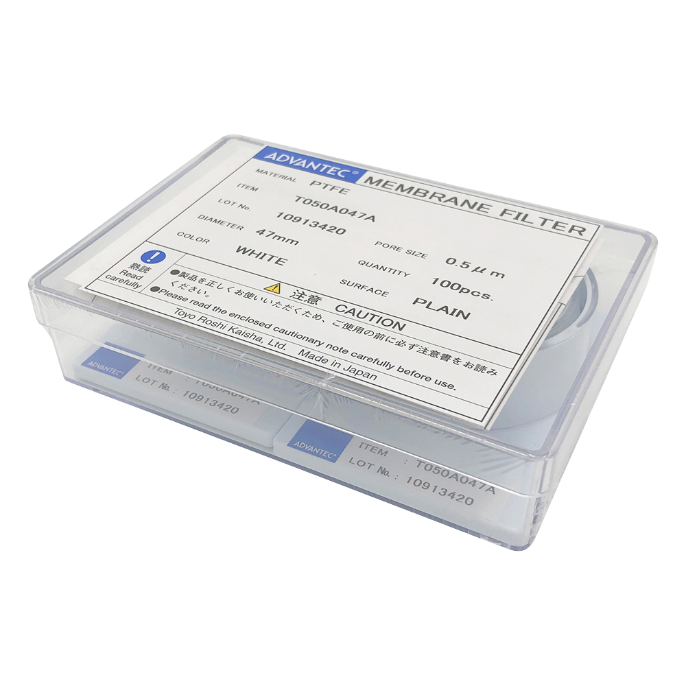 メンブレンフィルター（PTFEタイプ）　孔径0.5μm　100枚入画像