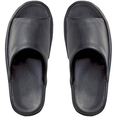 合皮コンフォートタイプスリッパ　Ｌ　５足入