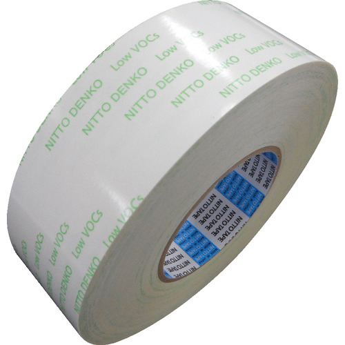 低VOC両面ﾃｰﾌﾟ(曲面接着性良好ﾀｲﾌﾟ) No.516 30mm×20m ﾎﾜｲﾄ 1巻画像