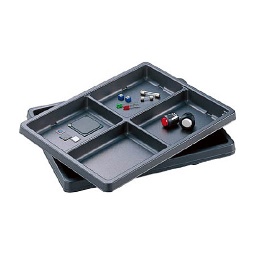 ESDﾊﾟｰﾂﾄﾚｰ 4分室 1ﾊﾟｯｸ(3枚)画像