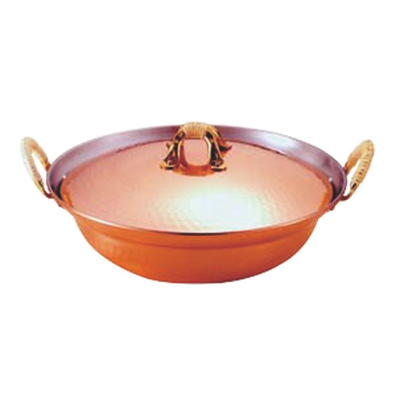 テーブル用品 銅槌目入れよせ鍋 30cm S-1055L画像