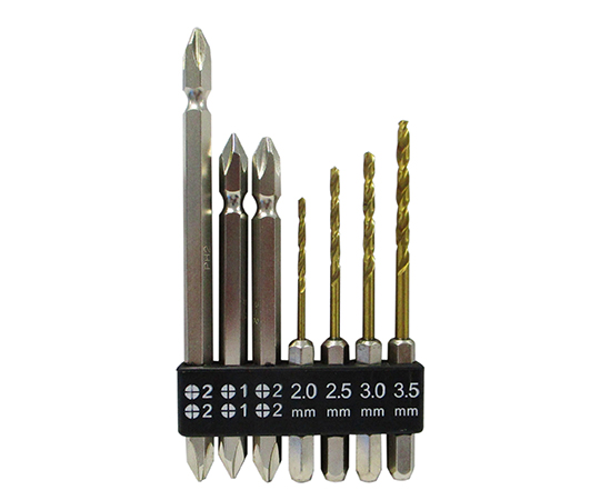 ビット＆ドリルセット　7PCS　1本×7本入画像