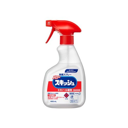 アルコール製剤 パワースキッシュ 400mL 花王画像
