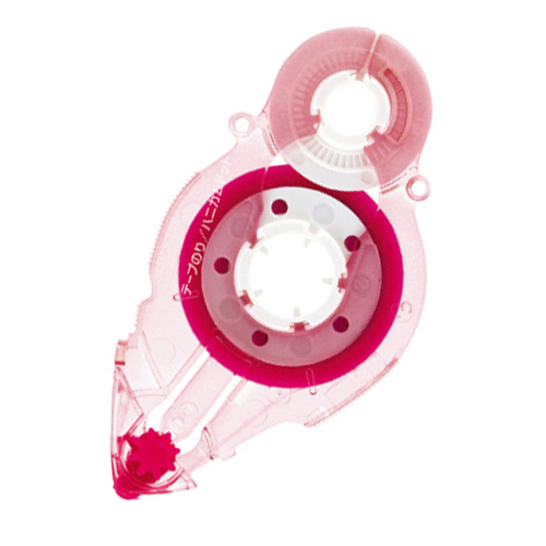 ﾃｰﾌﾟのり ｽﾋﾟﾝｴｺﾊﾆｶﾑ 交換ﾃｰﾌﾟ 8.4mm×16m ﾋﾟﾝｸ 1個画像