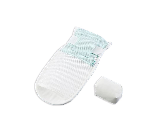 抜管防止手袋 グリーン 350×170mm　オープンタイプ画像