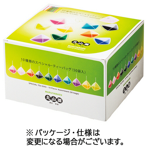 10種類のｽﾍﾟｼｬﾙﾃｨｰﾊﾞｯｸﾞ 1箱(50ﾊﾞｯｸﾞ)画像