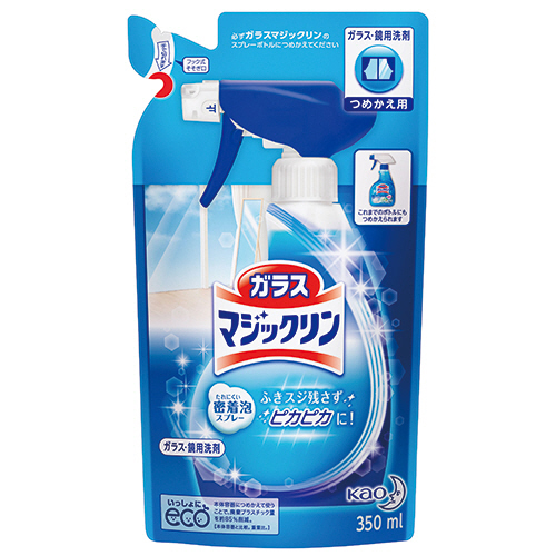 ｶﾞﾗｽﾏｼﾞｯｸﾘﾝ つめかえ用 350mL 1個