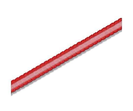 HEIKO ピコットリボン 9mm幅×20m巻 赤画像