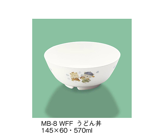 うどん丼　ワラベファミリー