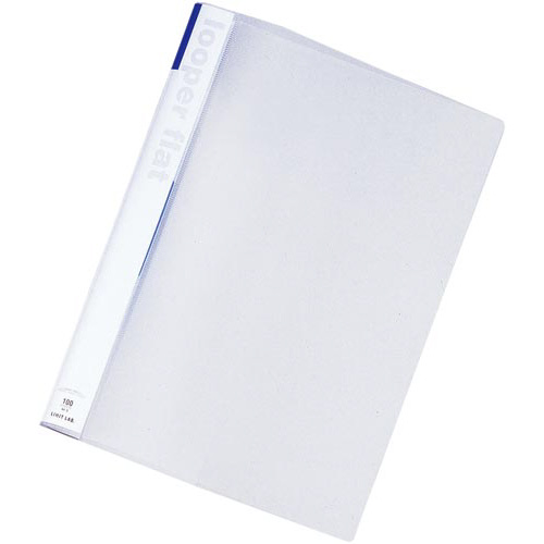 ルーパーフラットファイル　Ａ４縦　青　１冊画像