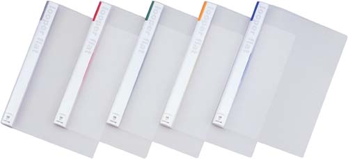 ルーパーフラットファイル　Ａ４縦　乳白　５冊画像