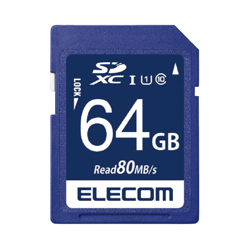 ＳＤＸＣカード　ＵＨＳ－Ｉ　Ｕ１　６４ＧＢ画像