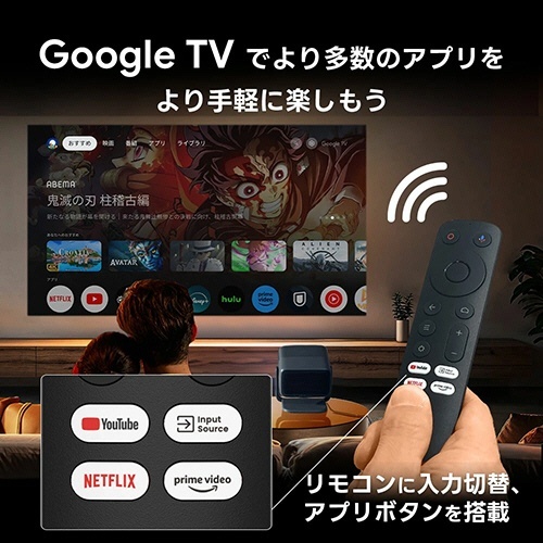 プロジェクターN1S　Pro　4K　ジンバルスタンド　2350ISOルーメン　1台 スタンドに取り付けられたプロジェクターが正面を向いている状態
