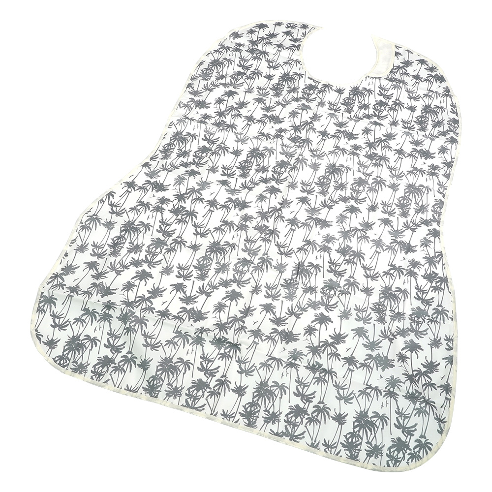 長持ちする大きなお食事エプロン（アッシュ）画像