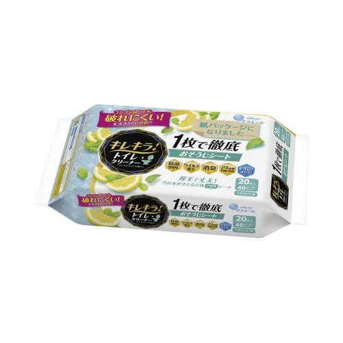 キレキラ！トイレクリーナー　シトラスミント詰替×４画像