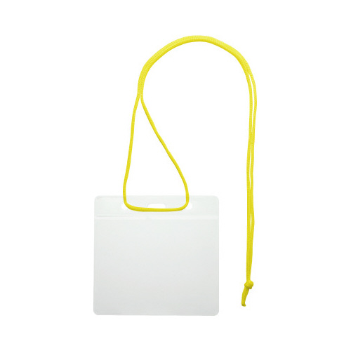 イベント吊下げ名札　イベント用　５０個入　黄画像