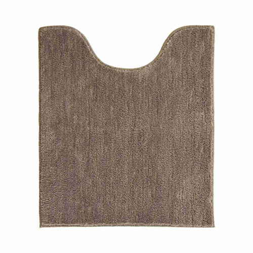 トイレマット コクーン 約70×60cm ロングトイレマット ブラウン画像