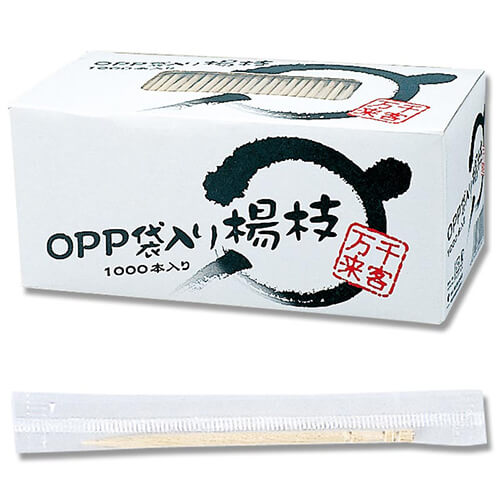 まるき 楊枝 OPP袋入 1箱(1000本入)画像