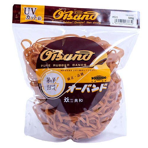 ｵｰﾊﾞﾝﾄﾞ #515 内径127mm 500g入 透明袋 1袋画像