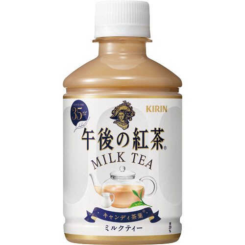 午後の紅茶　ミルクティー　280mL　ペットボトル　1ケース(24本)画像