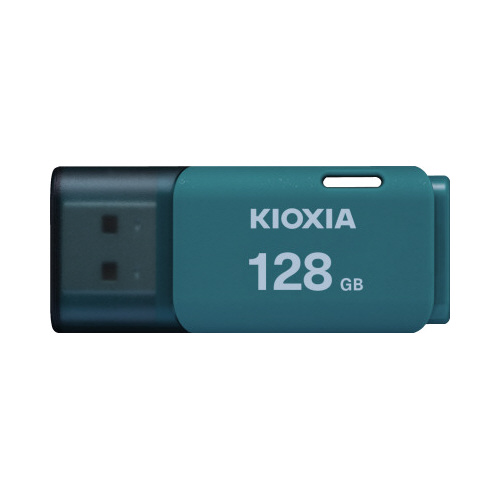 ＵＳＢキャップ式ライトブルー１２８ＧＢ