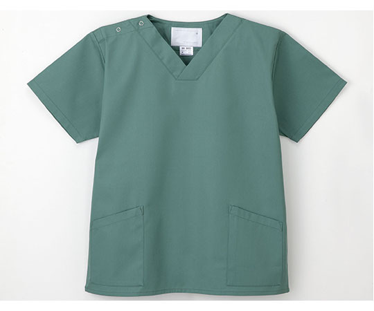 手術衣 （男女兼用上衣） グリーン M画像