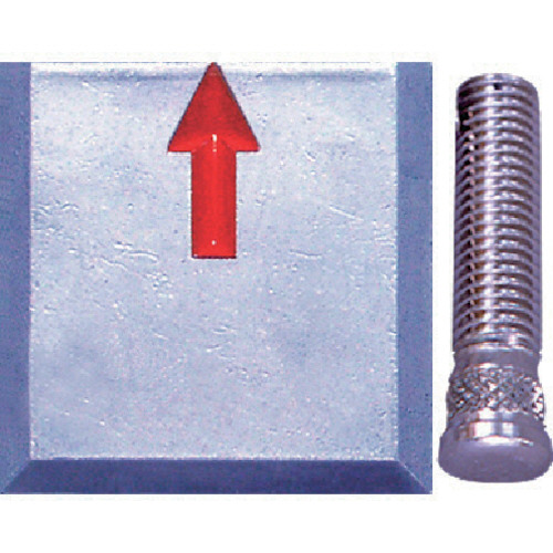 境界用標示板(埋込用) 1袋(4枚)画像